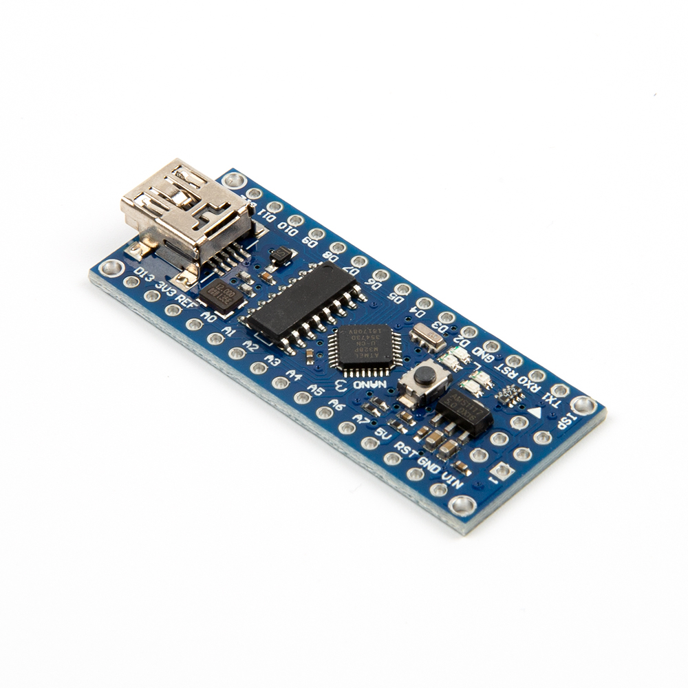 Контроллер Arduino Nano V3.0 CH340 Atmega328P, с кабелем, нераспаянный